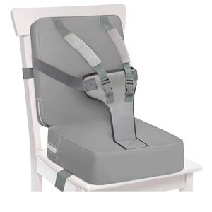Kids Gray Booster Seat with Harness